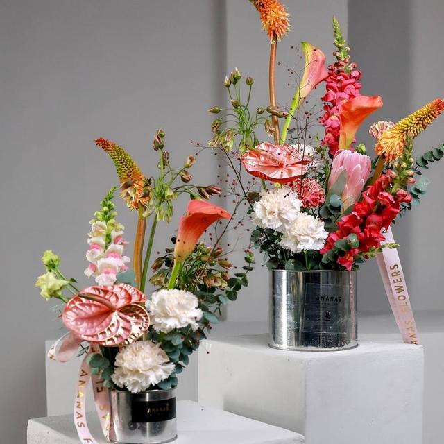 Авторская композиция Огонь и пламя (в двух размерах)