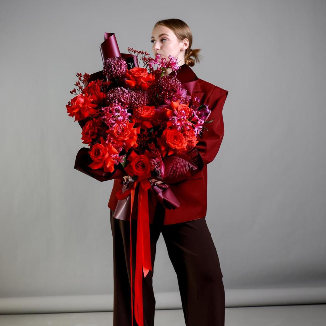 Букет Пламенная осень