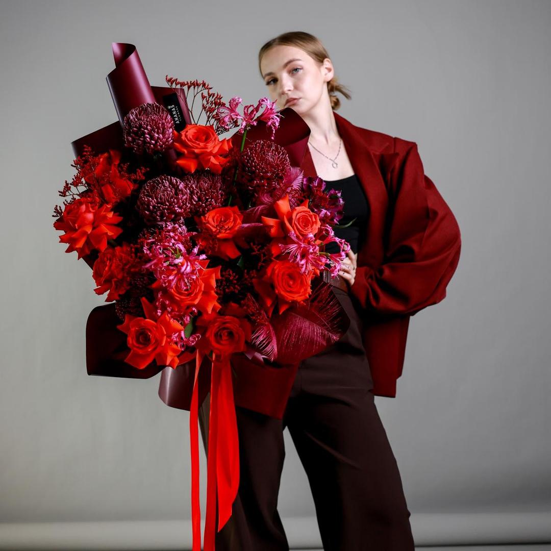 Букет Пламенная осень