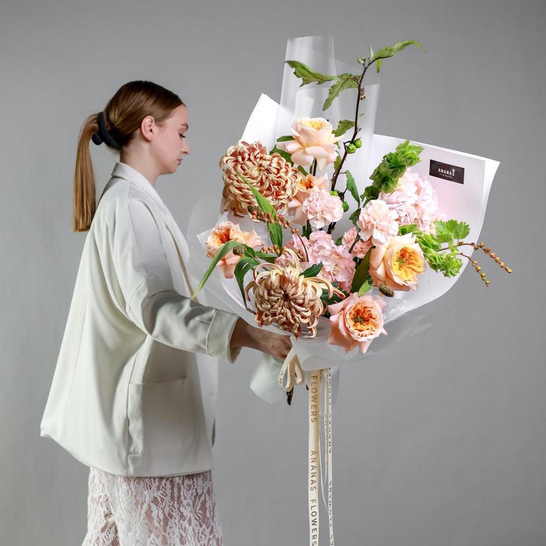 Букет Медовый рассвет