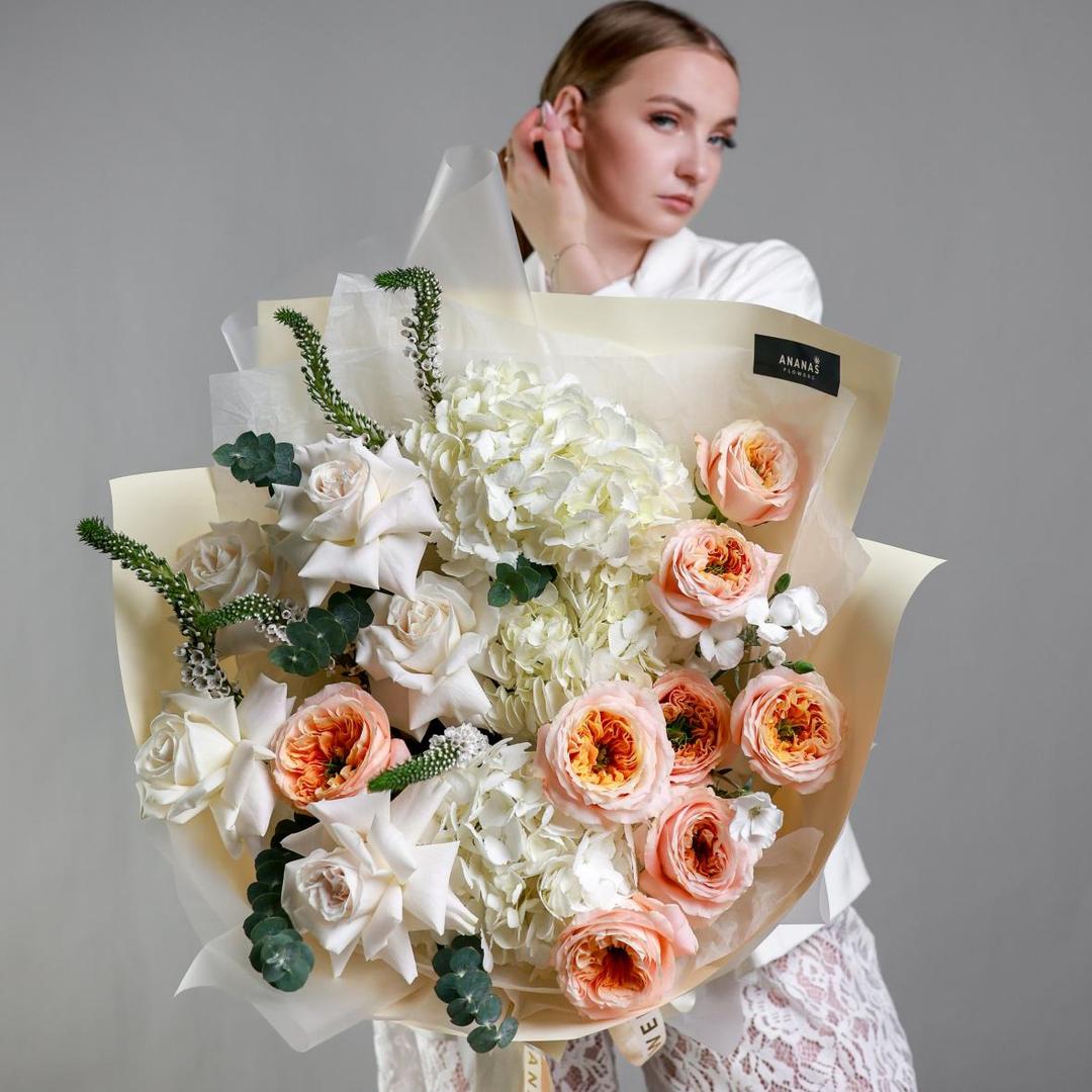 Букет Сочный персик