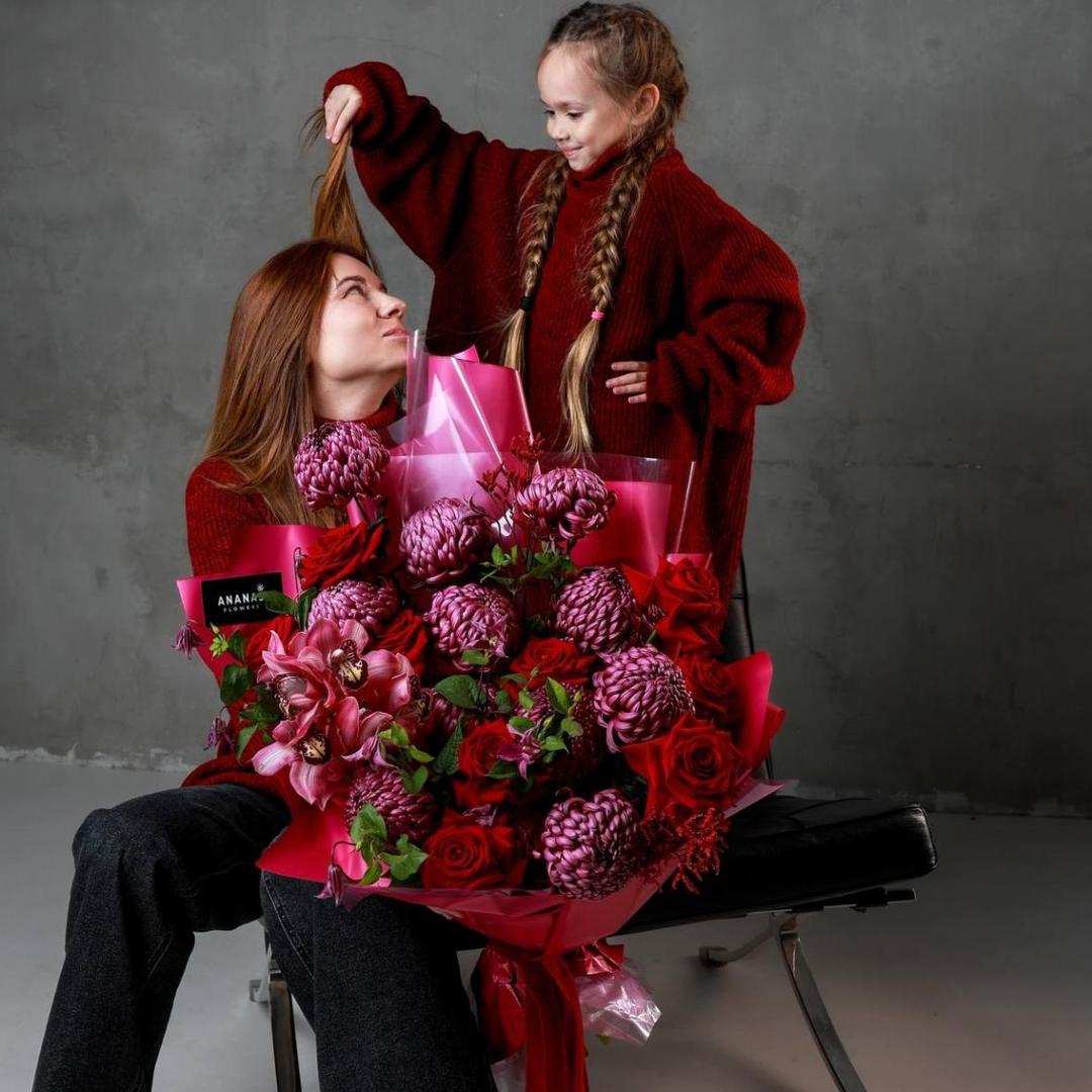 Букет Цветущая любовь