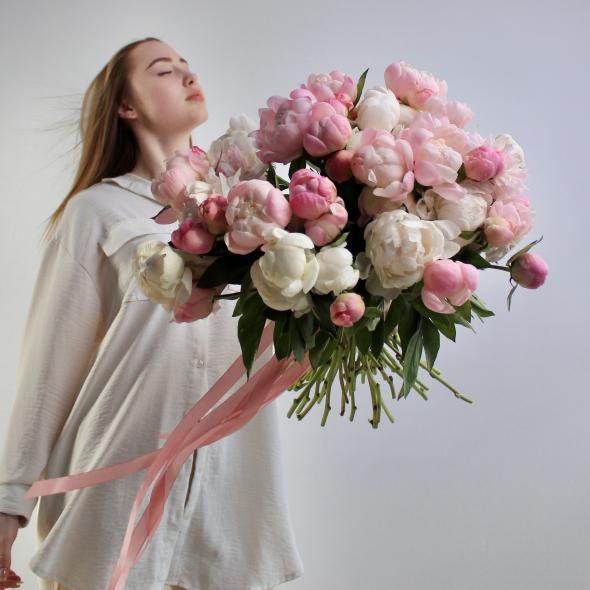 Пион розовый (цена за 1 шт)