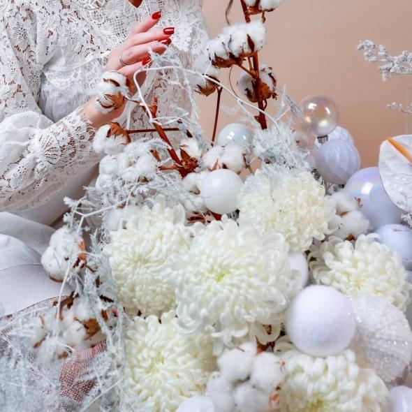 Композиция Морозный узор