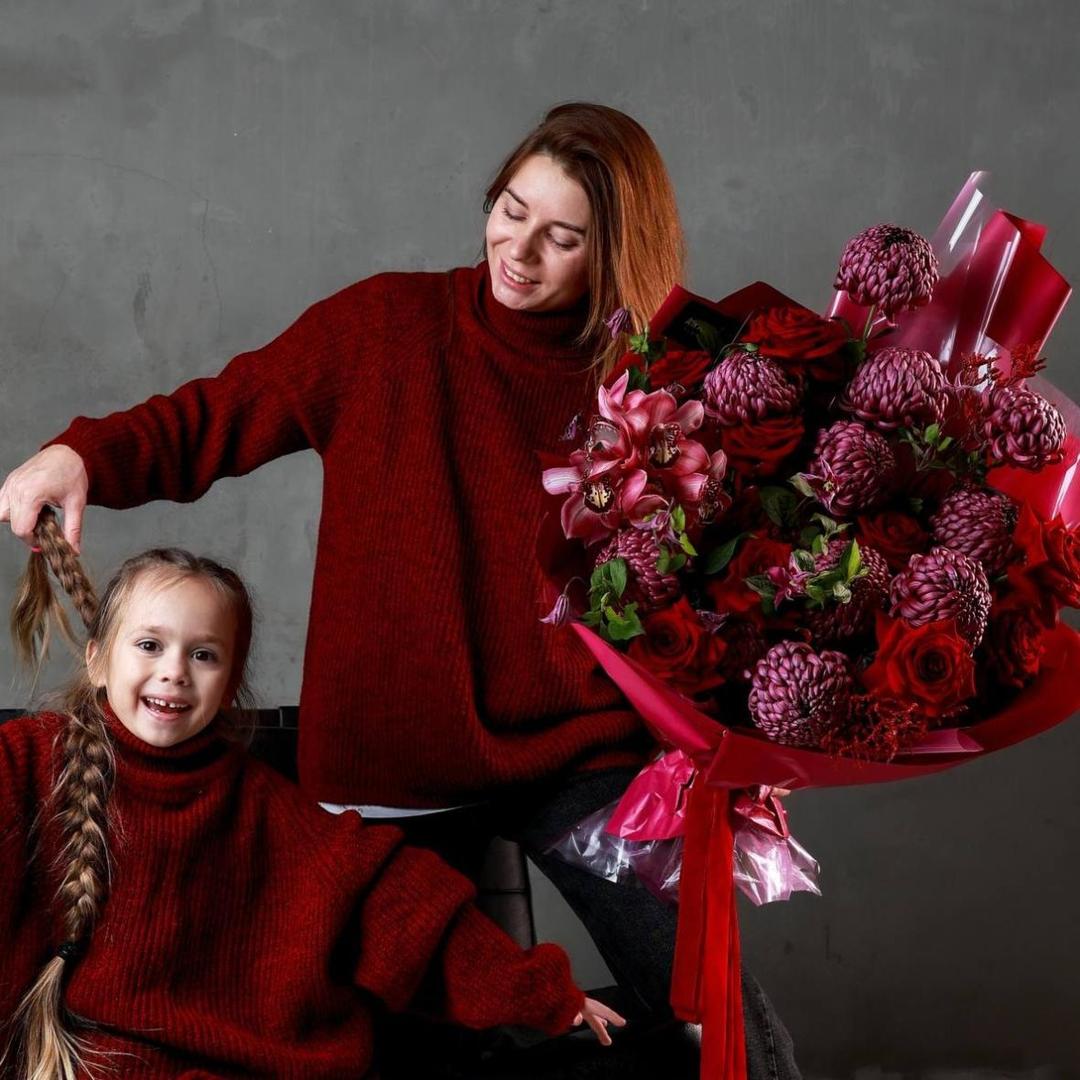 Букет Цветущая любовь