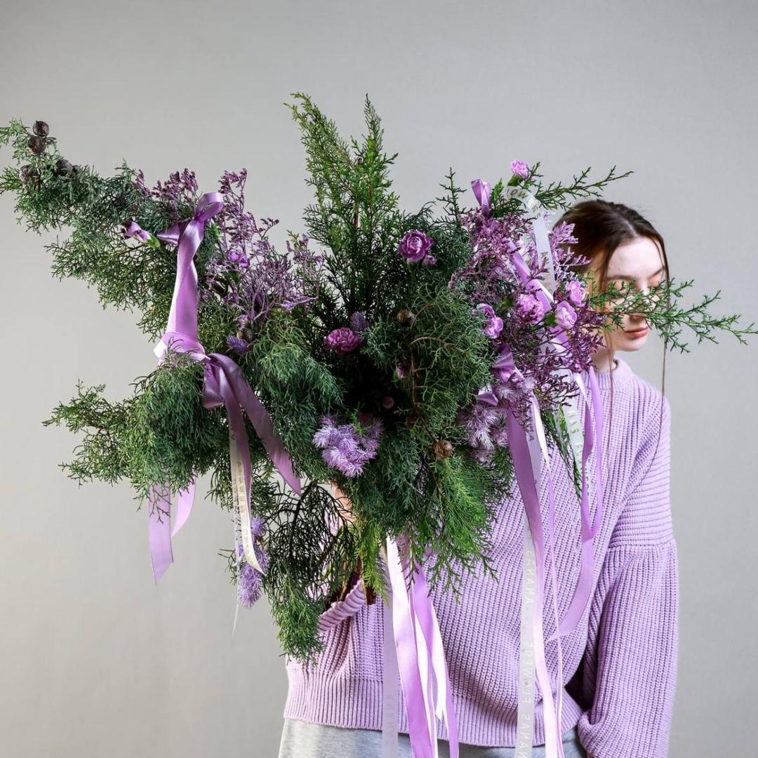 Букет Зимний лес