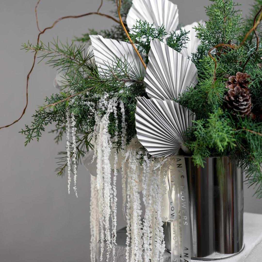 Композиция в банке Первый снег