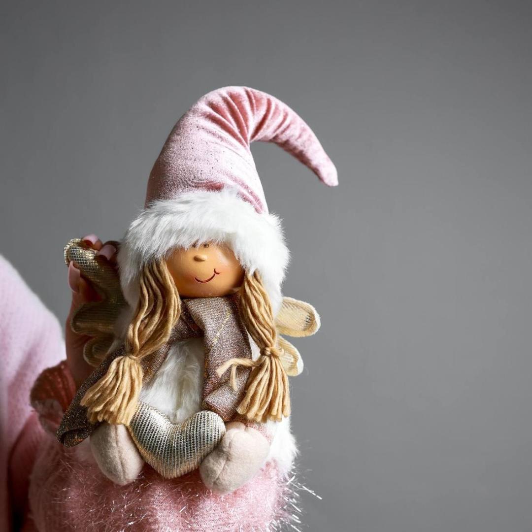 Новогодний ангел в платье