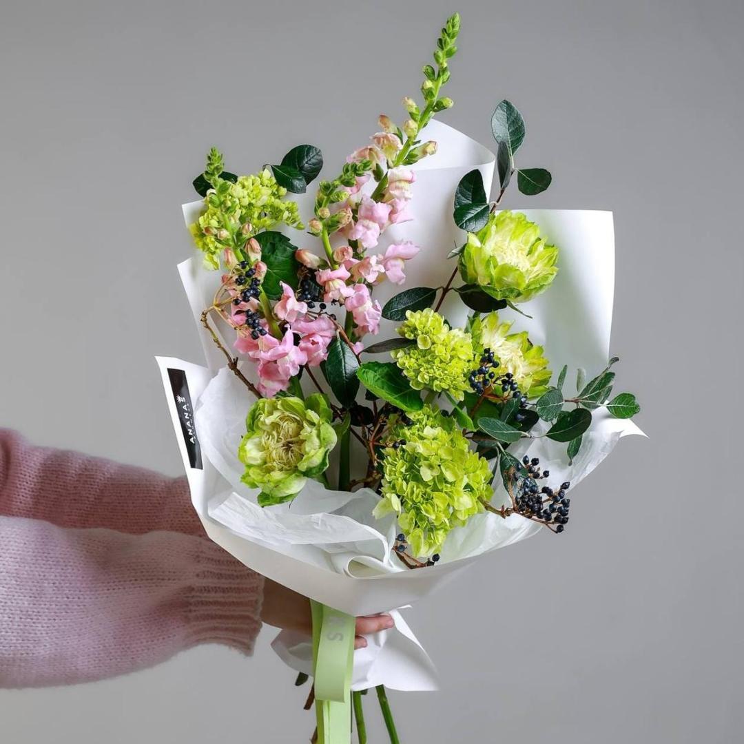 Букет Нежность экзотики