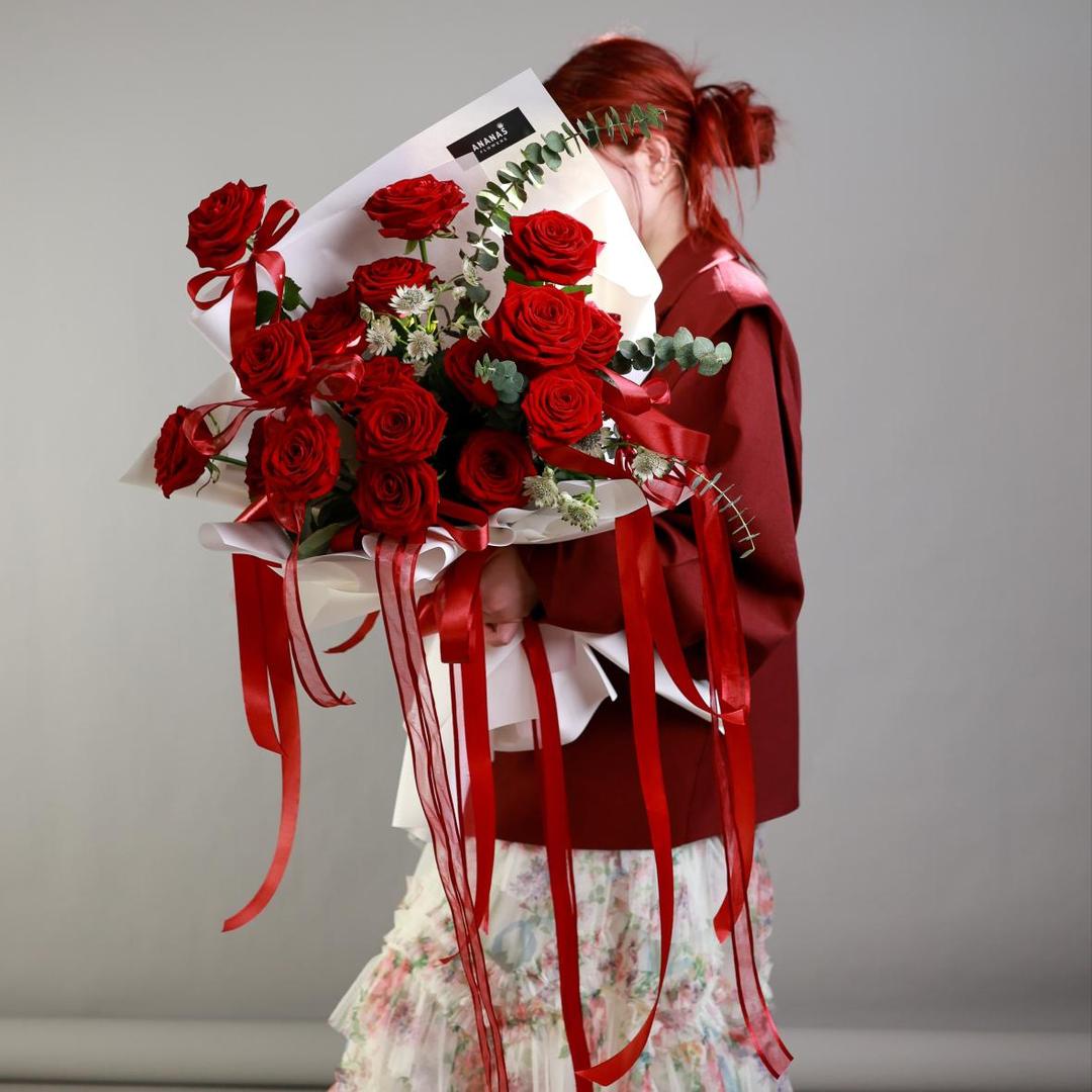 Букет Красная нить