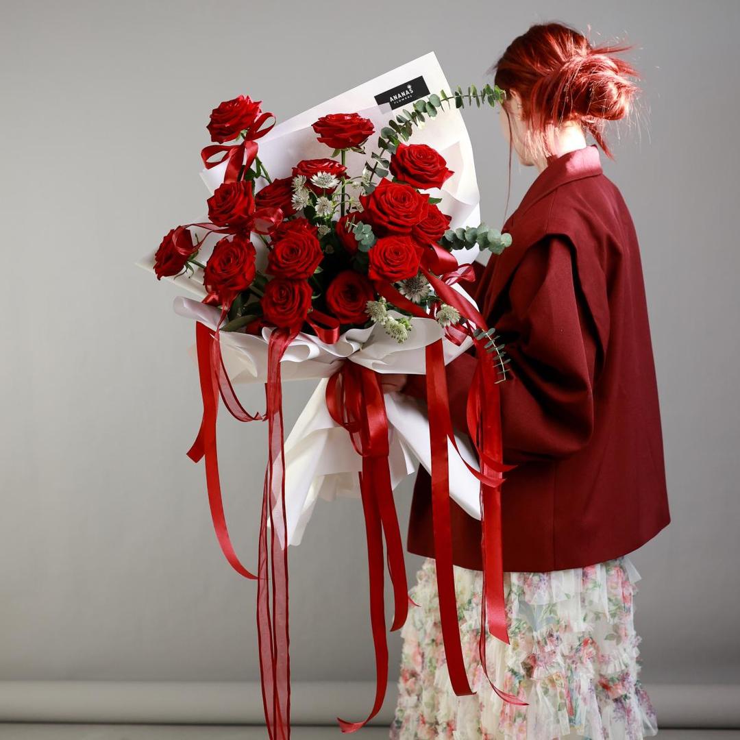 Букет Красная нить