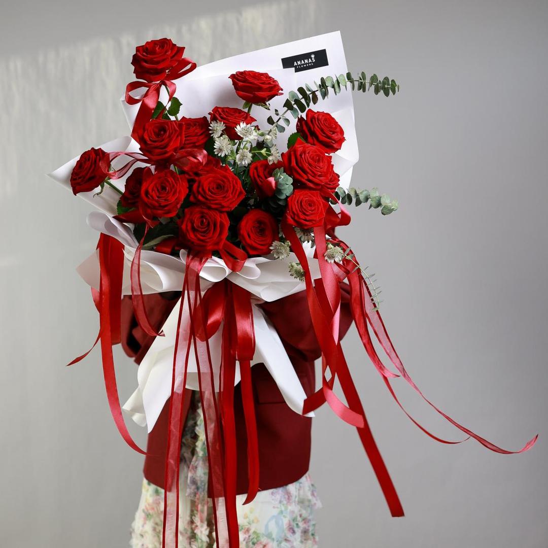 Букет Красная нить