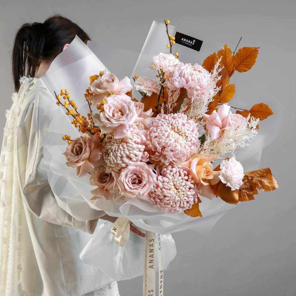 Авторский букет Осенний листопад