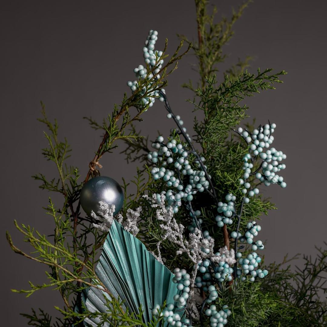 Зимняя композиция в банке Иней (в двух размерах)